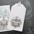Simon Says Stamp Stencils and Dies Crystal Snowflake set1133cs Winter Tag | color-code:ALT02