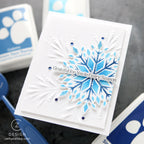 Simon Says Stamp Stencils and Dies Crystal Snowflake set1133cs Grateful Card | color-code:ALT03 