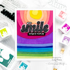 CZ Design Stamps and Dies Smile Bundle set1012sm Friend Like You Smile Card | color-code:ALT05