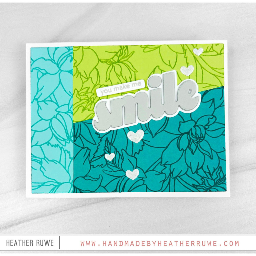 CZ Design Solo Smile Wafer Dies czd271c Friend Like You Smile Card | color-code:ALT06