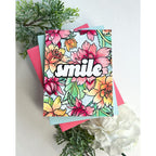 CZ Design Stamps and Dies Smile Bundle set1012sm Friend Like You Smile Card