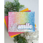 CZ Design Solo Smile Wafer Dies czd271c Friend Like You Smile Card