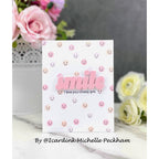 CZ Design Solo Smile Wafer Dies czd271c Friend Like You Smile Card