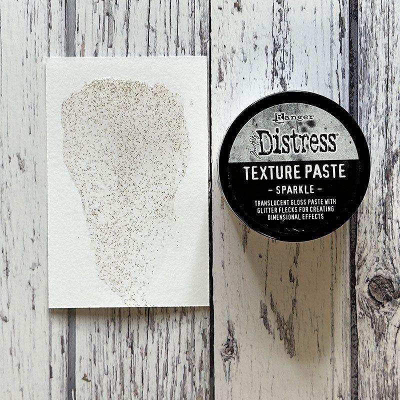 Tim Holtz Distress Holiday Bundle Sparkle Texture Paste swatch