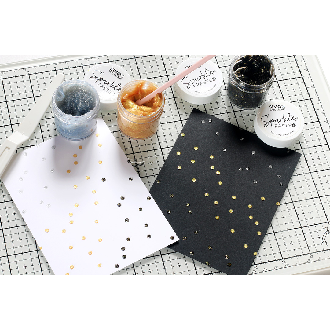 Simon Says Stamp Sparkle Paste Silver st0181 And Everything Nice