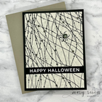 Simon Says Clear Stamp Sparkle Strands 1077ss Sweet Wishes Halloween Card | color-code:ALT02