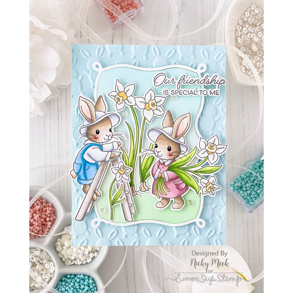 Simon Says Stamps and Dies Special Friend set1179sf Beautiful Moments Friend Card