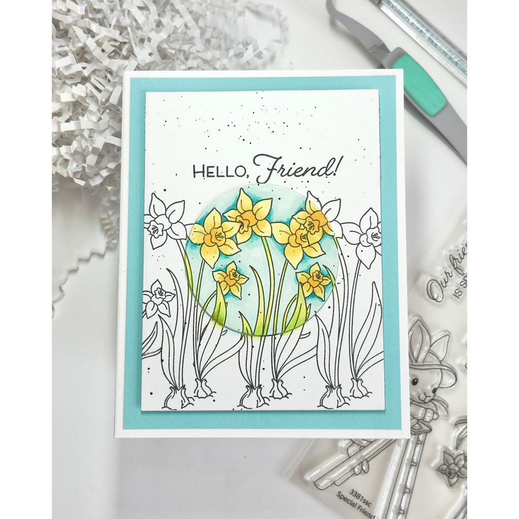 Simon Says Stamps and Dies Special Friend set1179sf Beautiful Moments Friend Card