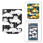 Spellbinders Autumn Rain Press Plate bp-224