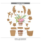 Spellbinders Containers, Foliage and Garden Planter Die Bundle steps