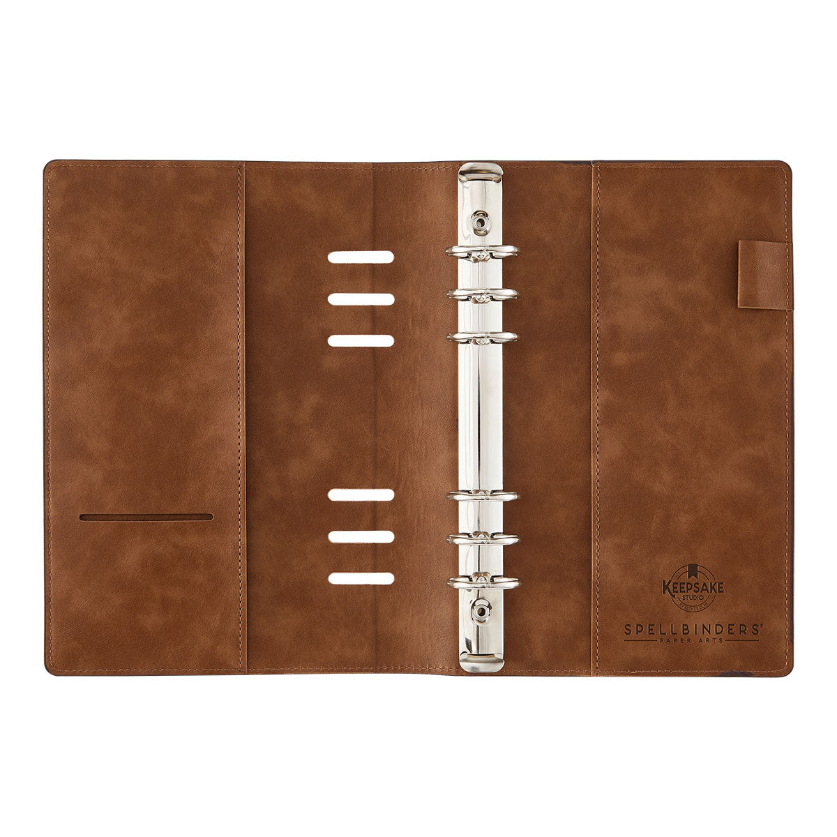 Spellbinders Dark Roast Binder t-111 inside