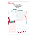 Spellbinders Dear Santa Letters to Santa Cardstock Embellishments scse-046