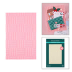 Spellbinders Diamond Blocks 3D Embossing Folder e3d-184
