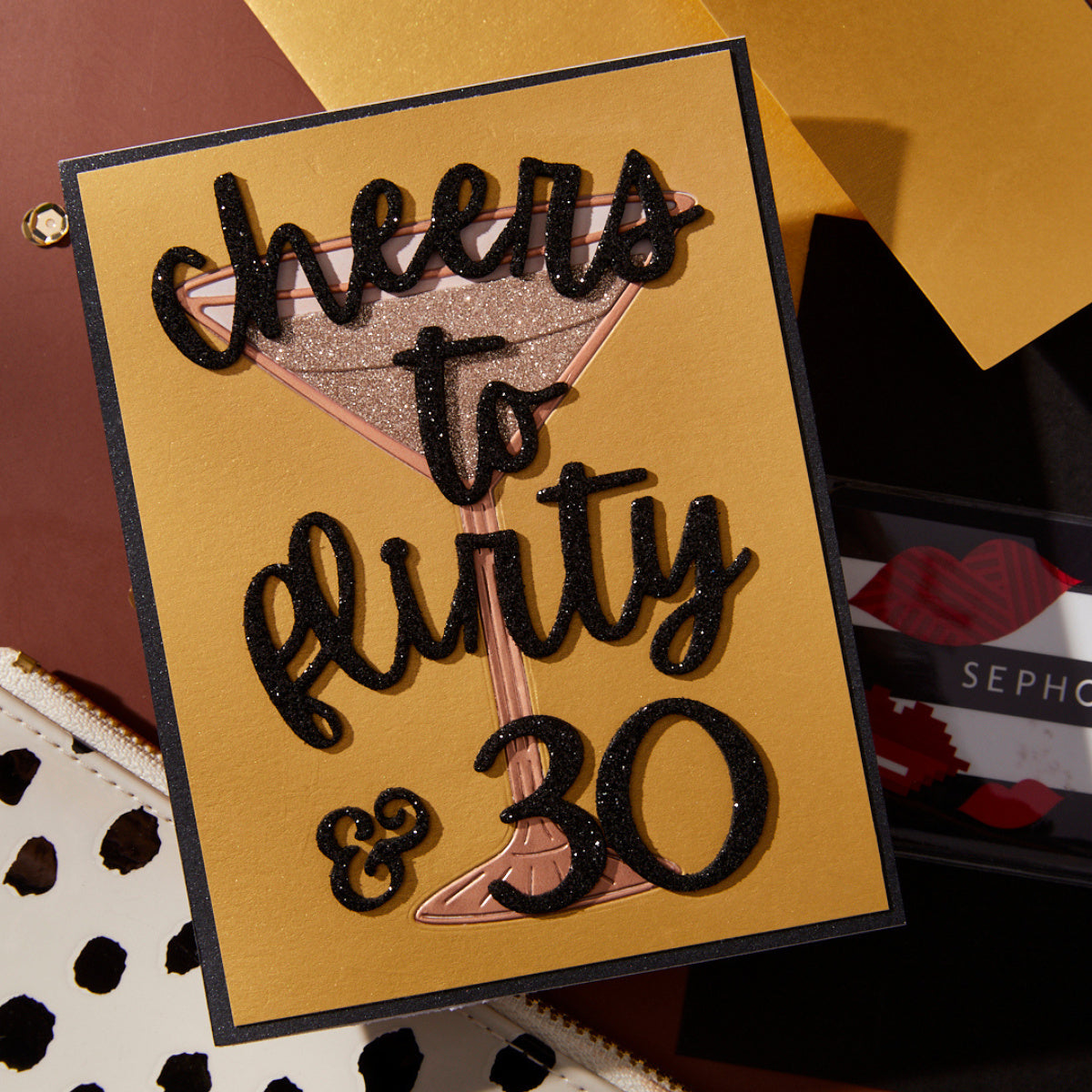 Spellbinders Fabulous Birthday Etched Dies s5-681 cheers