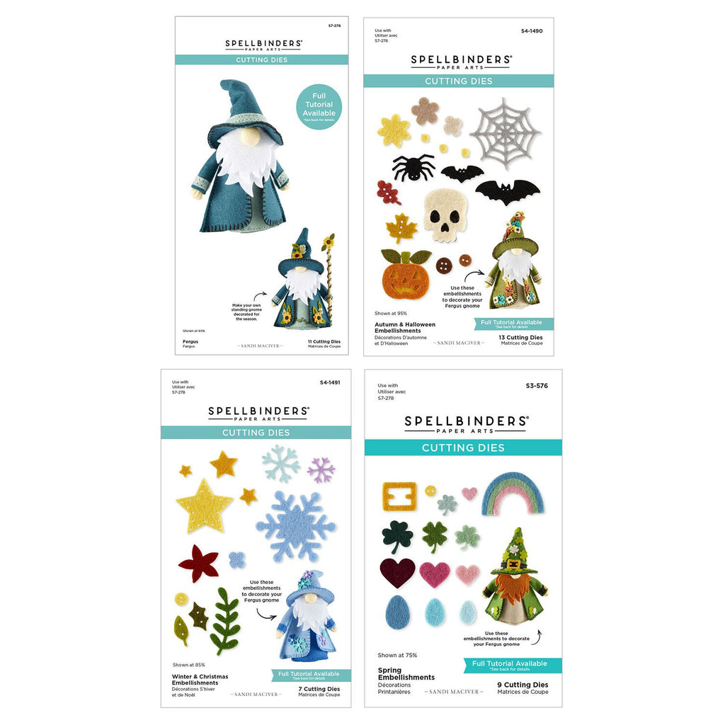 Spellbinders Fergus Seasonal Die Bundle