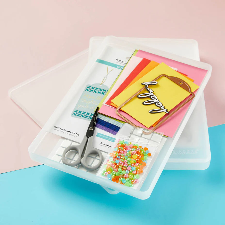 Spellbinders Foam Mat and Large Craft Stax Bundle tray