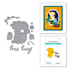 Spellbinders Free Hugs Oscar Etched Dies s2-432