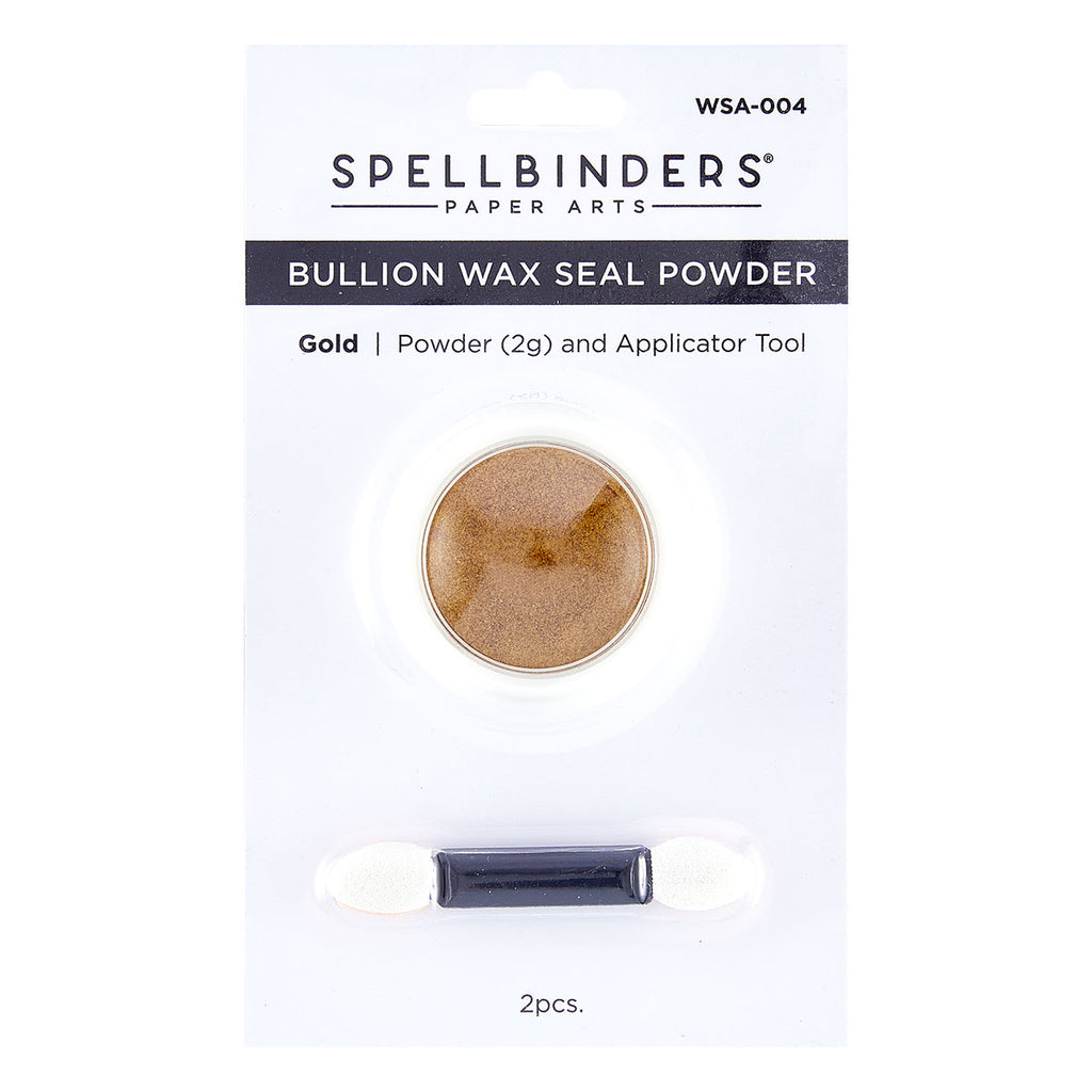 Spellbinders Gold Bullion Wax Seal Powder wsa-004