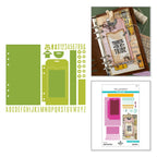 Spellbinders Keepsake Capsule Page Etched Dies s7-297