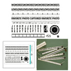 Spellbinders Keepsake Strips Clear Stamp Set stp-280
