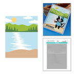 Spellbinders Lakeside Memories Layered Stencil stn-121