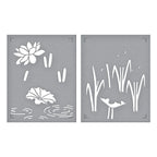 Spellbinders Lily Pad Stencils stn-090 stencils