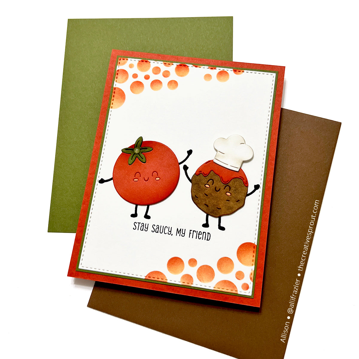 Spellbinders Lots of Circles Stencils stn-106 friends