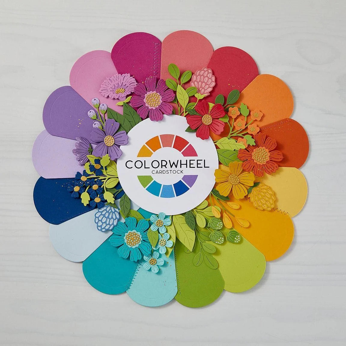 Spellbinders Orchid ColorWheel Cardstock 8.5x11 cs-8-138 colorwheel
