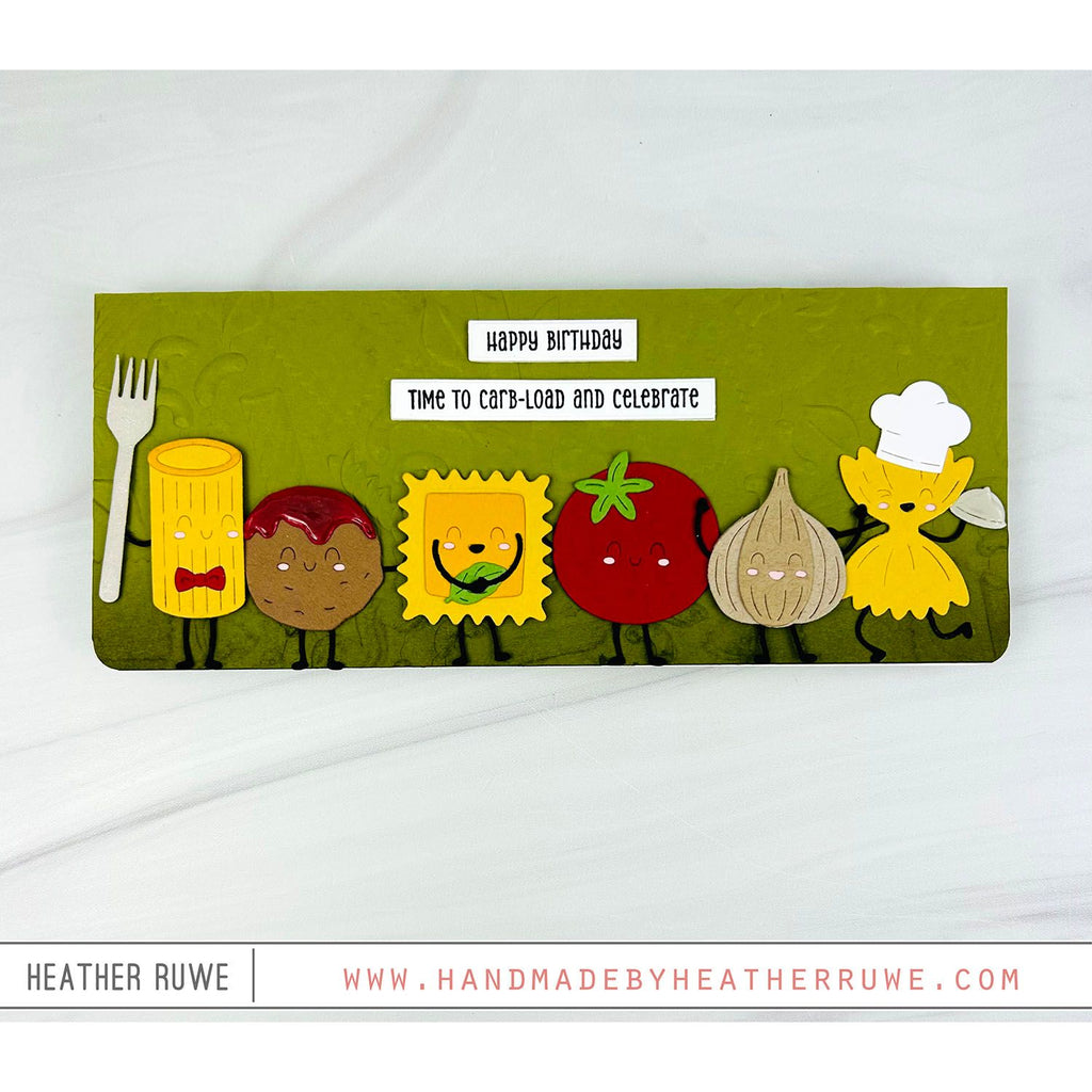 Spellbinders Pasta Friends Etched Dies s4-1494 pasta | color-code:ALT02