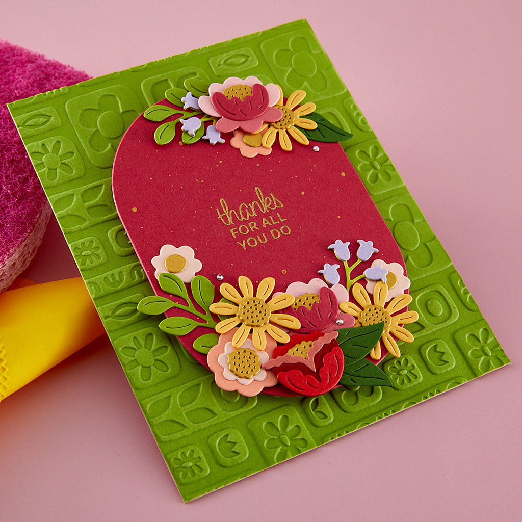 Spellbinders Petal Fresh Etched Dies s3-573 thanks