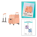 Spellbinders Rolling Craft Tote Etched Dies s5-714