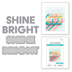 Spellbinders Shine Bright Etched Dies s3-501
