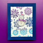 Spellbinders Simon Hurley Skating By Coordinating Dies s4-1480 warm wishes