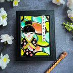 Spellbinders Spring in Kyoto BetterPress and Stencil Set bd-0943 girl