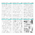 Spellbinders Storybook Illustrations Clear Stamp Bundle