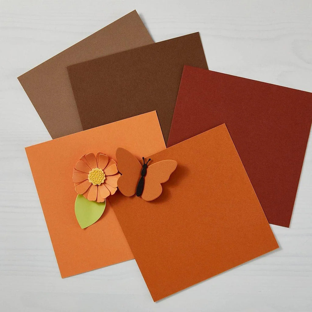 Spellbinders Terra Cotta ColorWheel Cardstock 8.5x11 cs-8-113 autumn