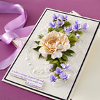 Spellbinders The Poet's Garden Sentiments Press and Foil Plate and Die Set bp-325 courage