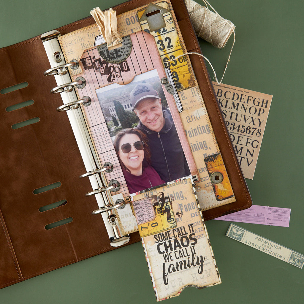 Spellbinders Torn Edges CardLab Etched Dies s7-296 couple in picture numbers binder card