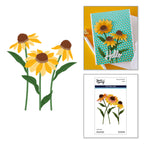 Spellbinders Wild Coneflowers Etched Dies s4-1540