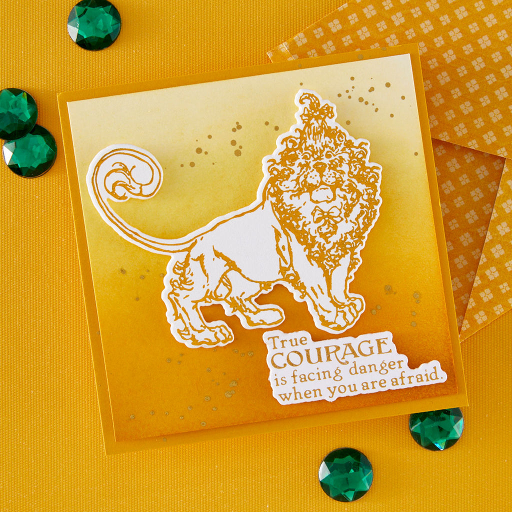 Spellbinders Wonder of Oz BetterPress and Die Bundle lion