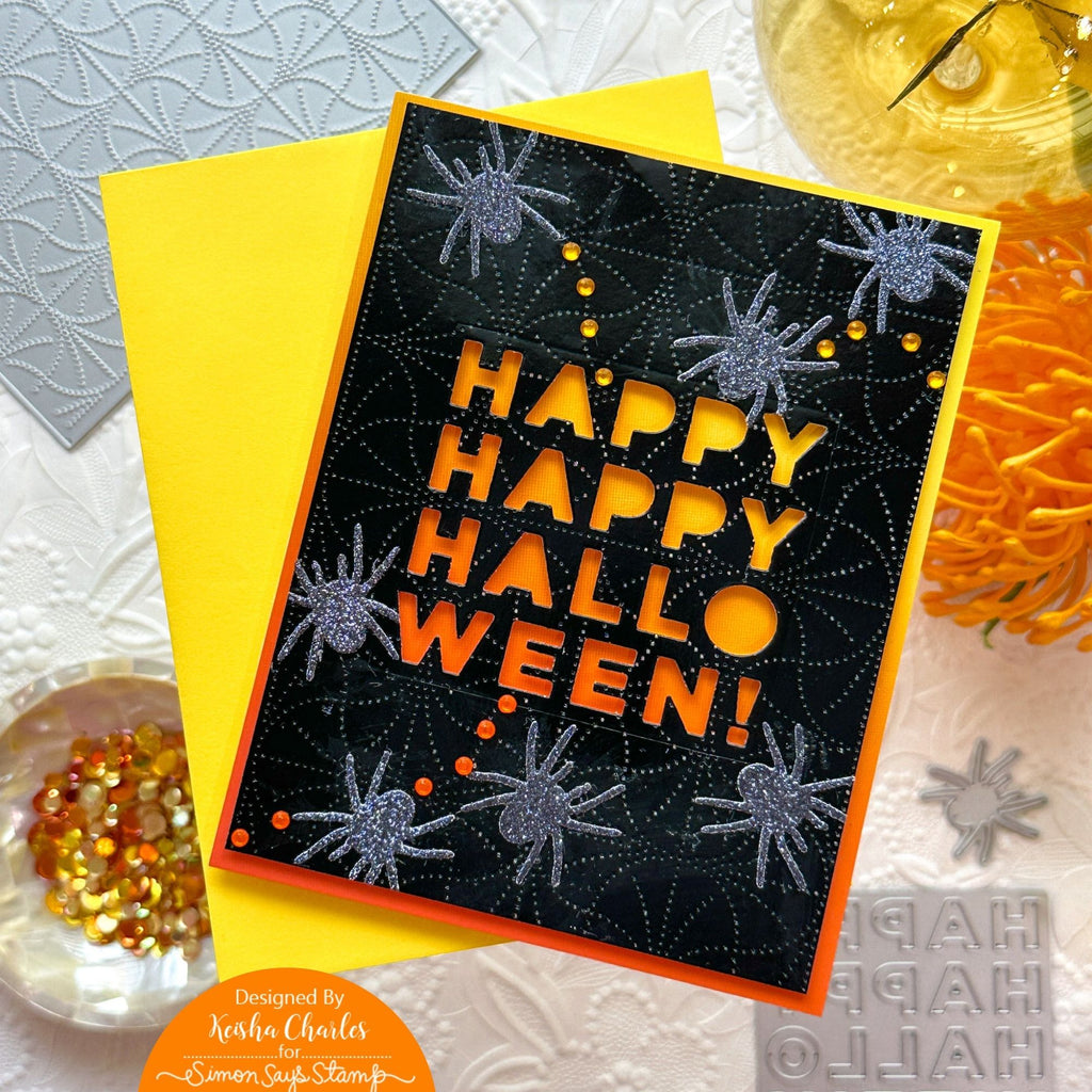 Simon Says Stamp Spider Wafer Die sssd112846 Stamptember Halloween Card
