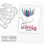 Simon Says Stamp Spiky Flowers Wafer Dies 1142md Stamptember Birthday Card | color-code:ALT04