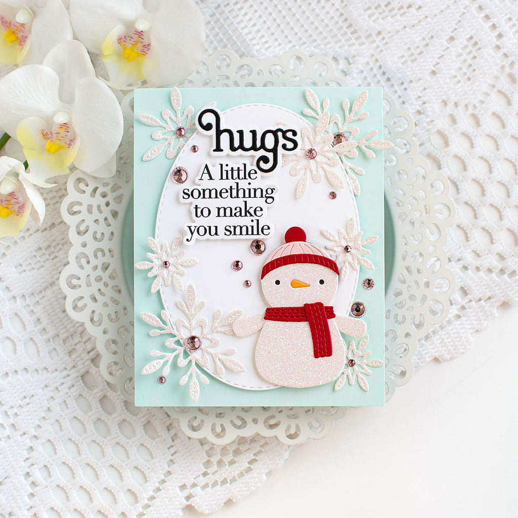 Simon Says Stamp Splendid Snowflakes Wafer Dies s1098 DieCember Winter Card | color-code:ALT04
