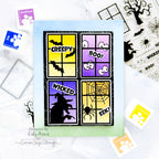 Simon Says Clear Stamps Spooky Windows 3092ssc Stamptember Halloween Card | color-code:ALT02
