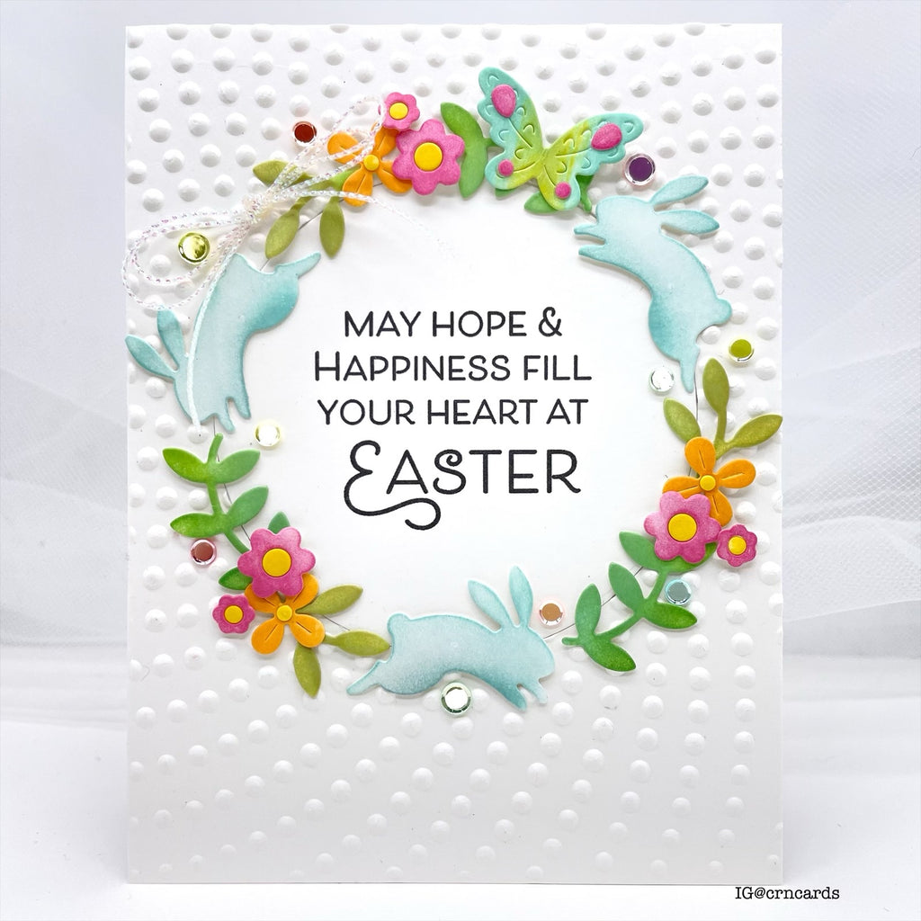 Simon Says Stamp Springtime Celebration Plate Wafer Die s1018 Favorite Things Easter Card
