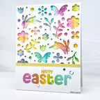 Simon Says Stamp Springtime Celebration Plate Wafer Die s1018 Favorite Things Easter Card