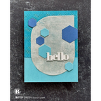 Simon Says Stamp Squovals Wafer Dies 8014sd You Are My Favorite Hello Card