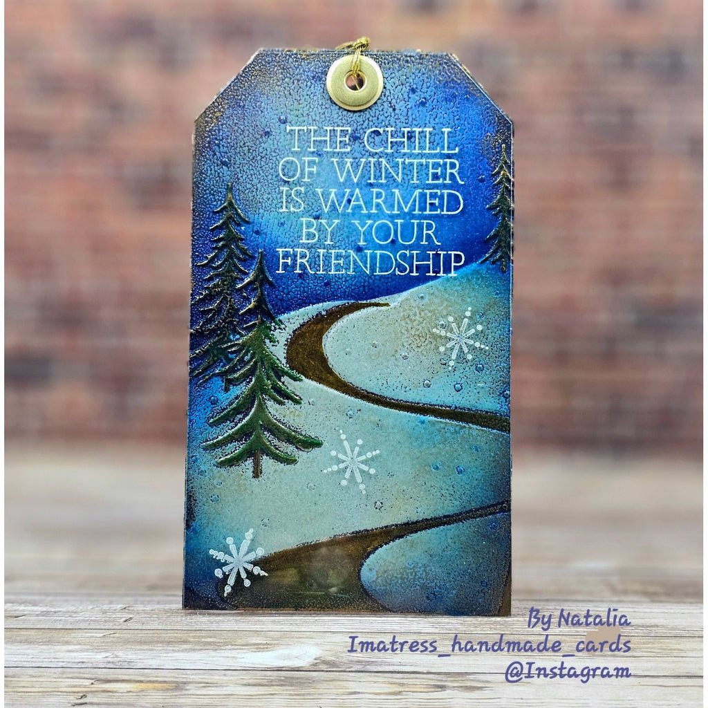 Simon Says Stamps and Dies Stacked Holiday Sentiments set1091sh And Everything Nice Christmas Tag