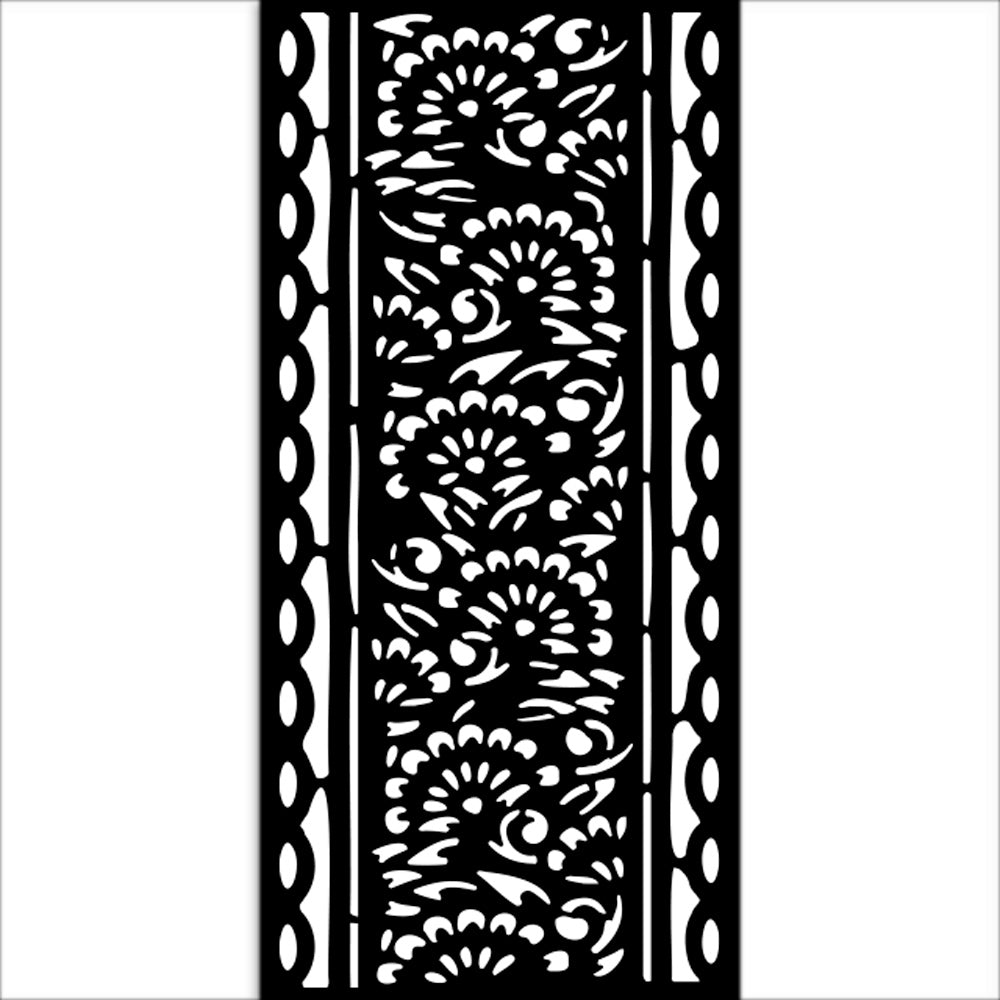 Stamperia Art Of Travelling Stripes Stencil kstdl111
