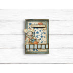 Stamperia Baby Alphabet Stencil kstds70 mouse